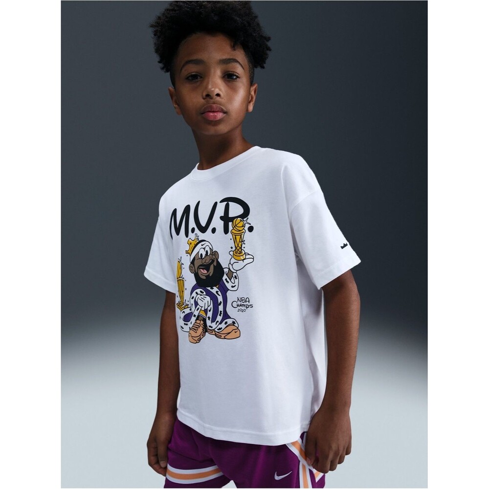 Nike Kids LeBron James “M.V.P.” NBA Champs Graphic Tee | NWT